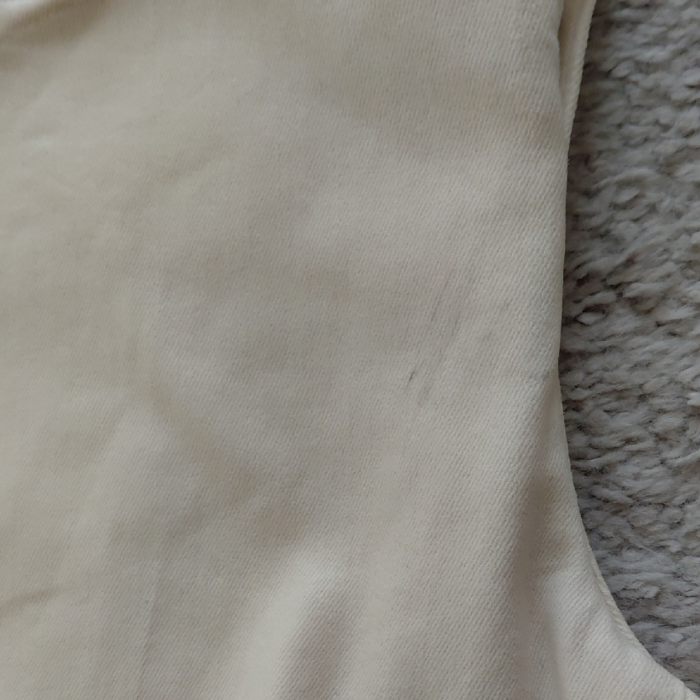 L'AGENCE Off-White Crop Wide Leg Pants - Picture 7 of 7